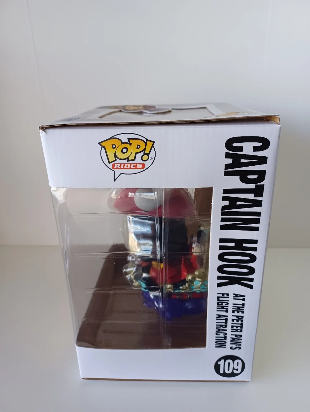 Disney World 50 Captain Hook‎ At The Peter Pan's Flight Attraction 109 Funko Pop